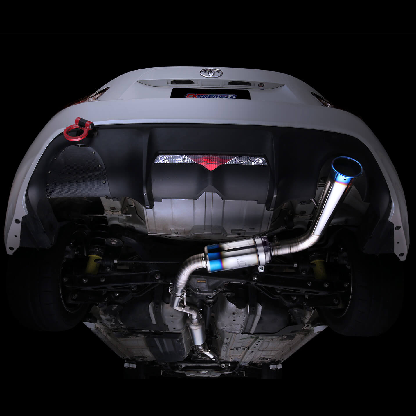 Tomei Expreme Ti Full Titanium Cat-Back Exhaust System (Type 60S), 2013-2020 BRZ/FR-S/86 - Angle 3