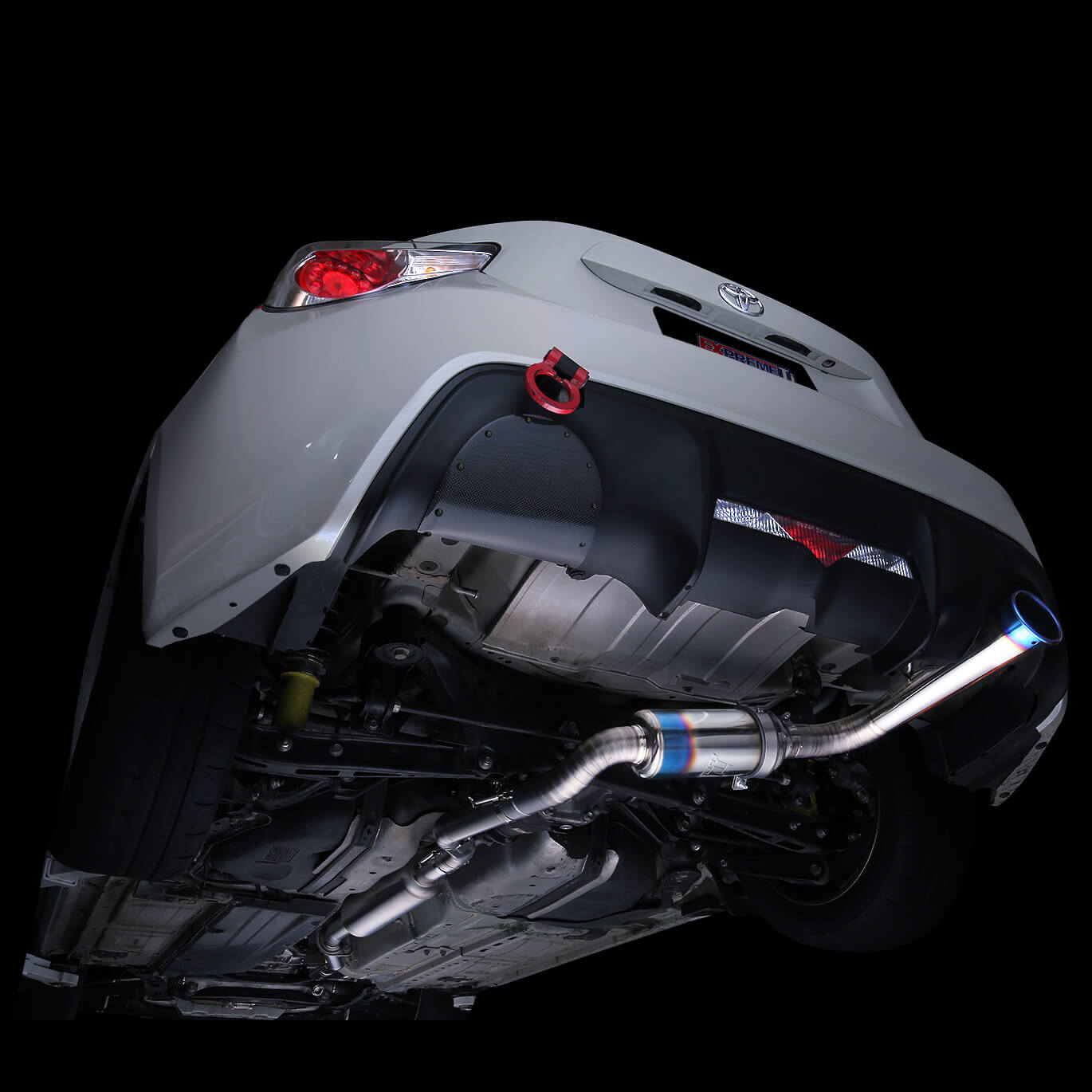 Tomei Expreme Ti Full Titanium Cat-Back Exhaust System (Type 60S), 2013-2020 BRZ/FR-S/86 - Angle 4