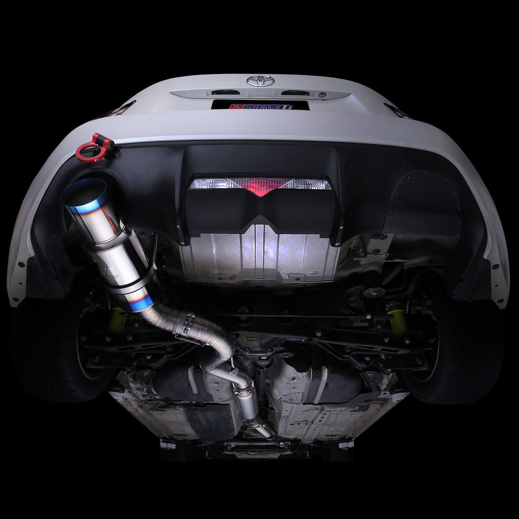 Tomei Expreme Ti Full Titanium Cat-Back Exhaust System (Type 80), 2013-2020 BRZ/FR-S/86 - Angle 2