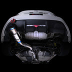 Tomei Expreme Ti Full Titanium Cat-Back Exhaust System (Type 80), 2013-2020 BRZ/FR-S/86 - Angle 2
