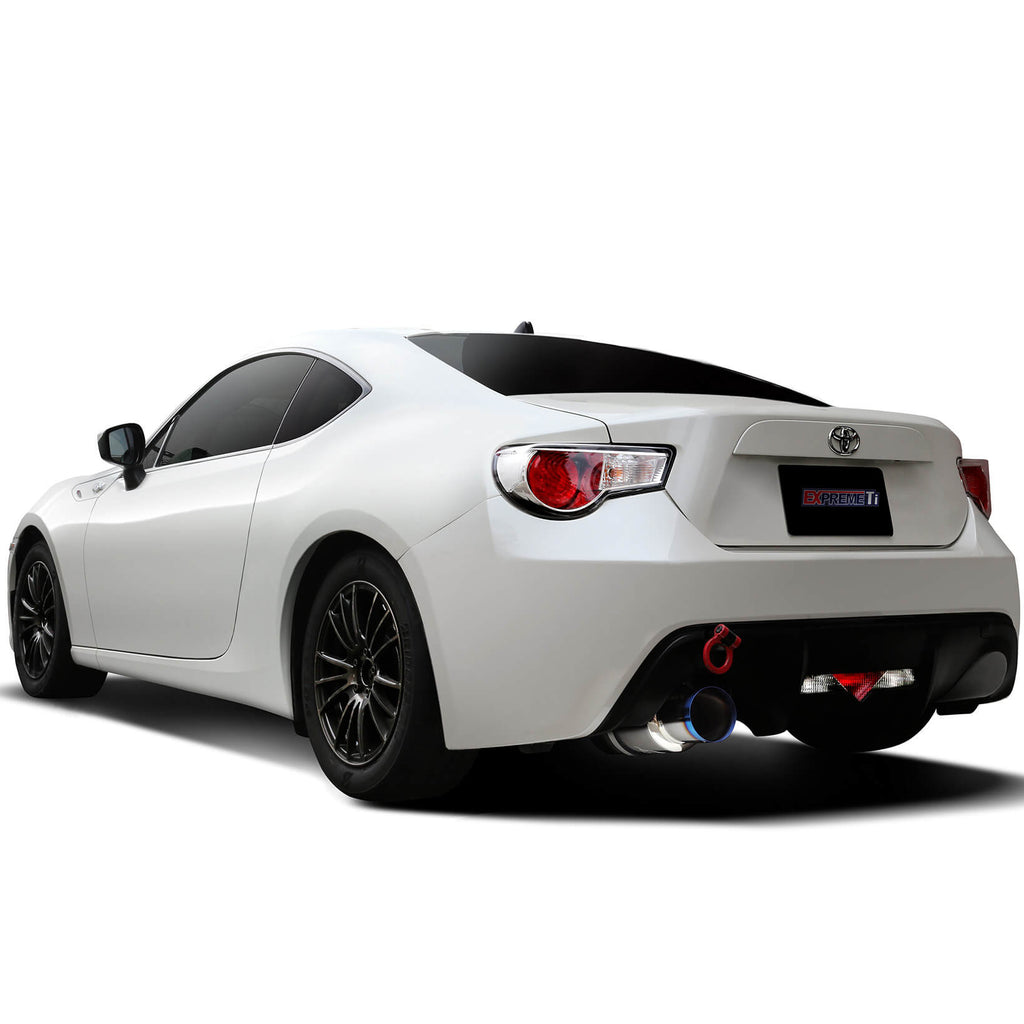 Tomei Expreme Ti Full Titanium Cat-Back Exhaust System (Type 80), 2013-2020 BRZ/FR-S/86 - Angle 4