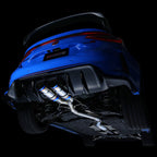 Tomei Expreme Ti Full Titanium Cat-Back Exhaust System (Type-D Dual Exit), 2023-2025 Civic Type R - Angle 2