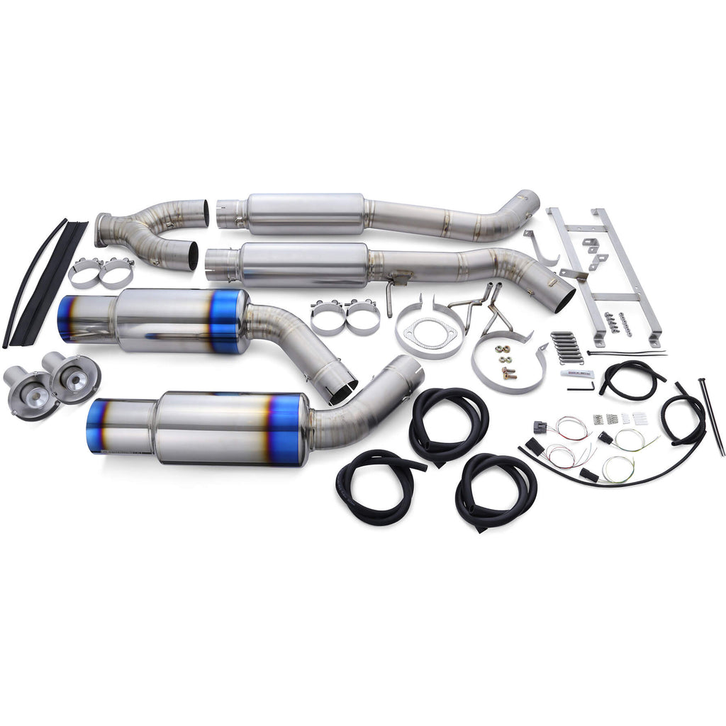 Tomei Expreme Ti Full Titanium Cat-Back Exhaust System (Type-D), 2009-2020 370Z