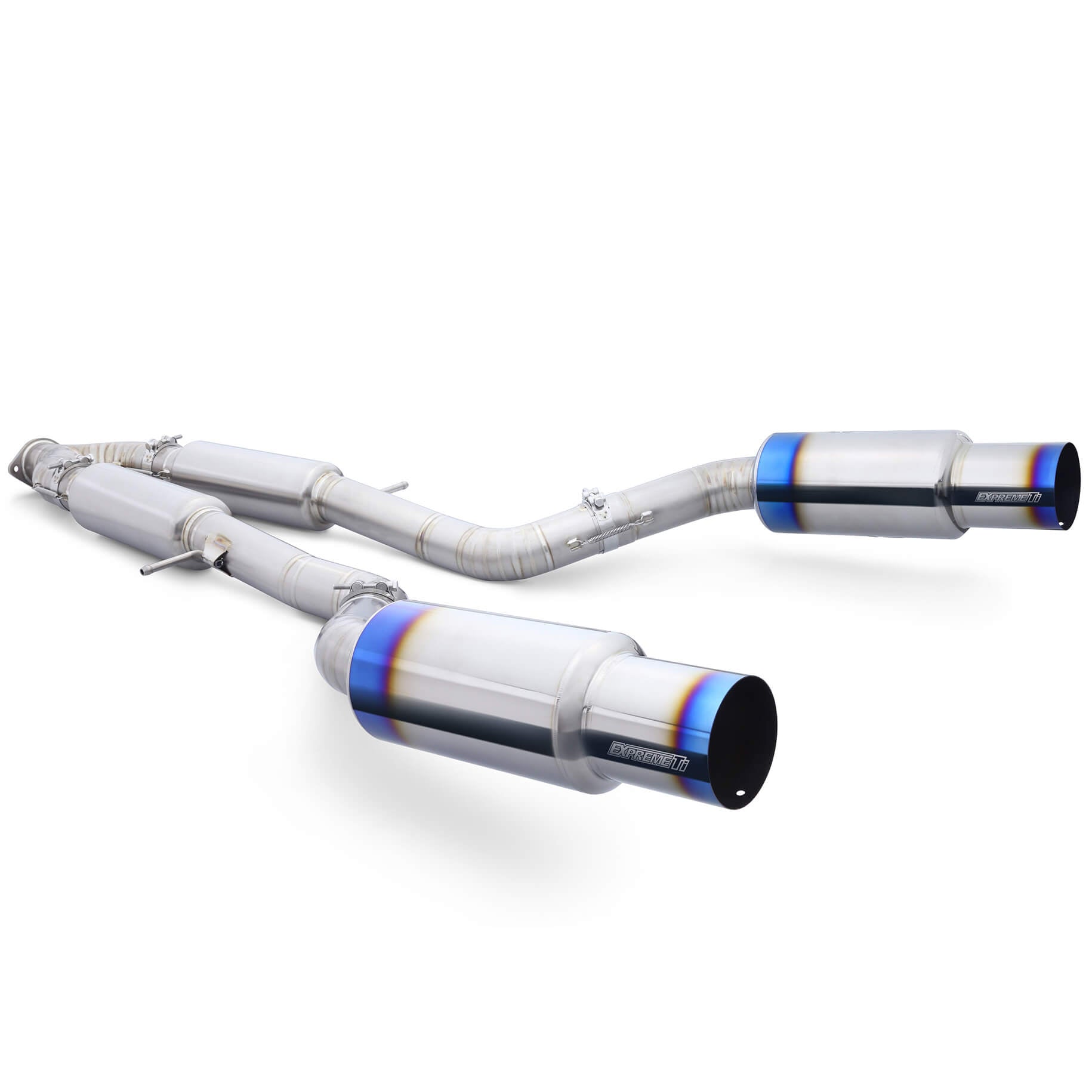 Tomei Expreme Ti Full Titanium Cat-Back Exhaust System (Type-D), 2009-2020 370Z - Angle 2