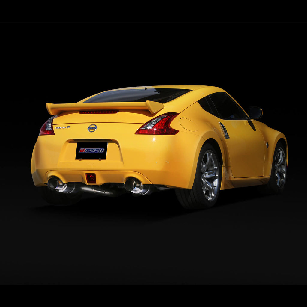 Tomei Expreme Ti Full Titanium Cat-Back Exhaust System (Type-D), 2009-2020 370Z - Angle 4