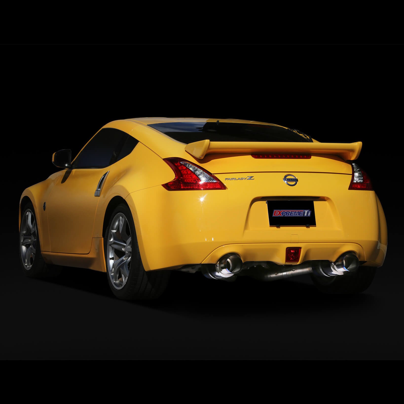 Tomei Expreme Ti Full Titanium Cat-Back Exhaust System (Type-D), 2009-2020 370Z - Angle 5