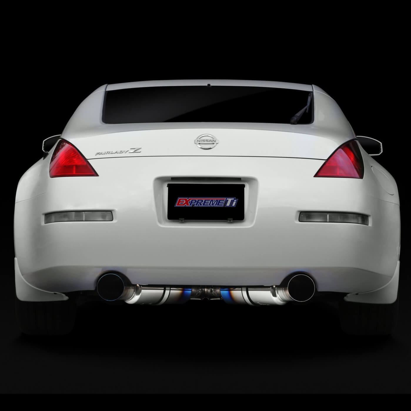Tomei Expreme Ti Full Titanium Cat-Back Exhaust System (Type-D), 2003-2009 350Z - Angle 4