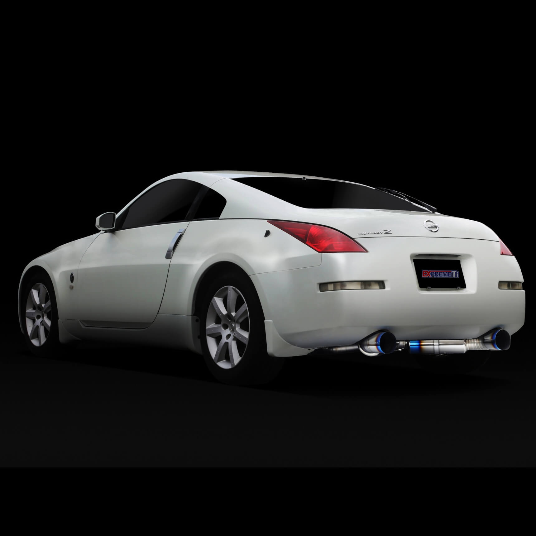 Tomei Expreme Ti Full Titanium Cat-Back Exhaust System (Type-D), 2003-2009 350Z - Angle 5