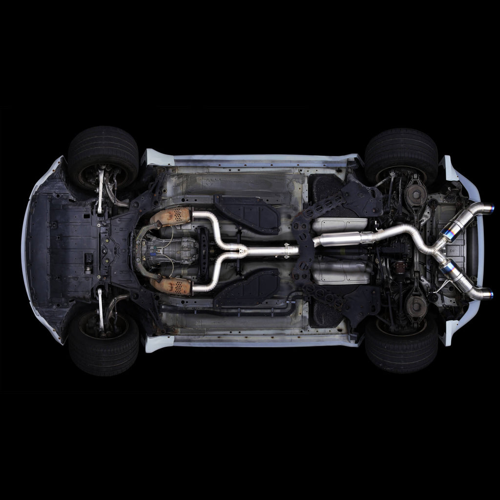 Tomei Expreme Ti Full Titanium Cat-Back Exhaust System (Type-D), 2003-2009 350Z - Angle 7