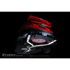 Tomei Expreme Ti Full Titanium Cat-Back Exhaust System (Type-D), 2022-2026 WRX - Angle 4