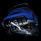 Tomei Expreme Ti Full Titanium Cat-Back Exhaust System (Type-R Single Exit), 2023-2025 Civic Type R - Angle 2