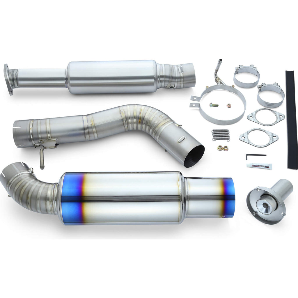 Tomei Expreme Ti Full Titanium Cat-Back Exhaust System (Type-R Single Exit), 2023-2025 Nissan Z