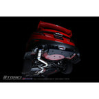 Tomei Expreme Ti Full Titanium Cat-Back Exhaust System (Type-R Single Exit), 2022-2026 WRX - Angle 4