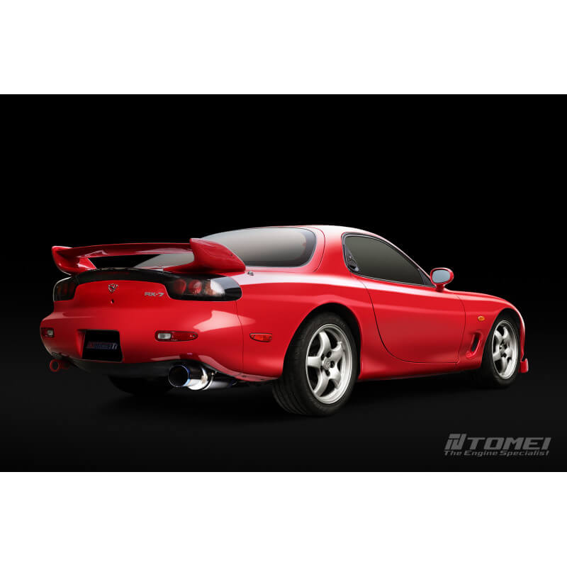 Tomei Expreme Ti Full Titanium Muffler Kit, RX-7 (FD) - Angle 3