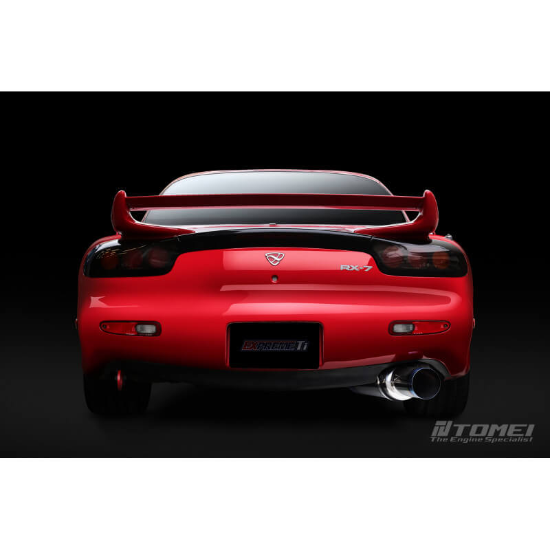 Tomei Expreme Ti Full Titanium Muffler Kit, RX-7 (FD) - Angle 5