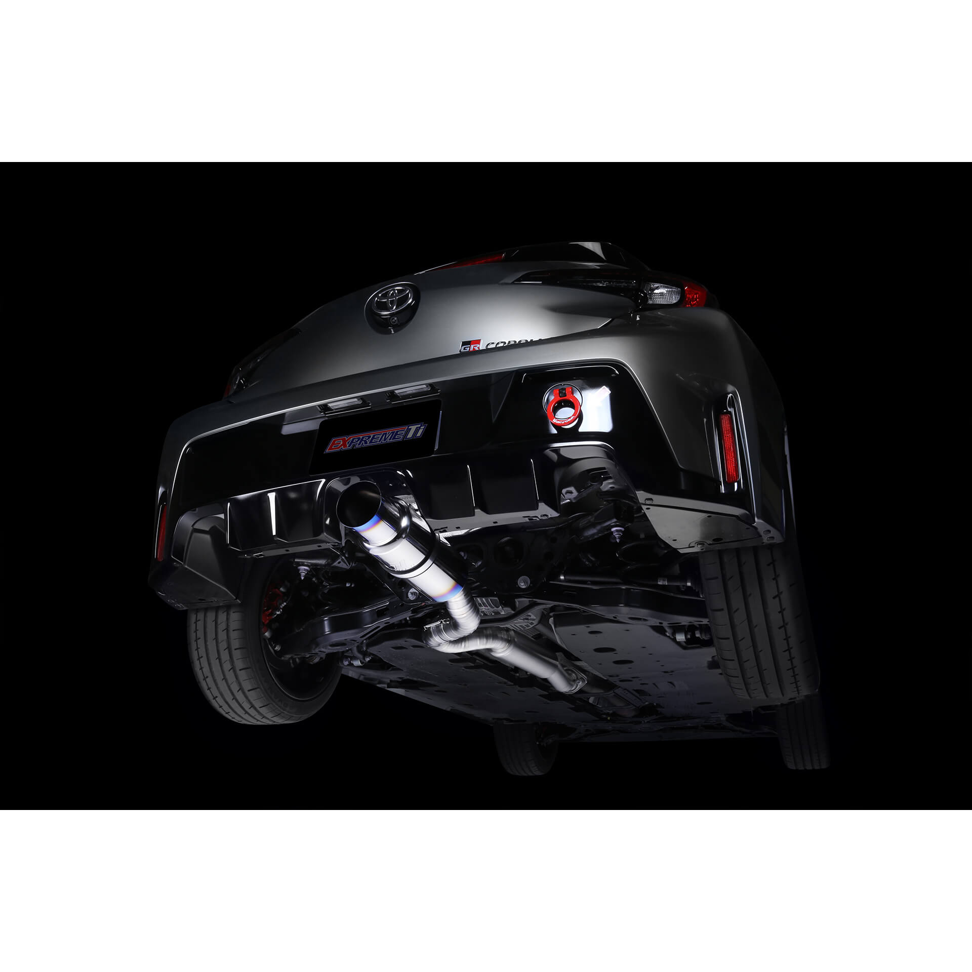 Tomei Expreme Ti Full Titanium Muffler Kit (Type-R, Single Ti Tip), 2023-2025 GR Corolla