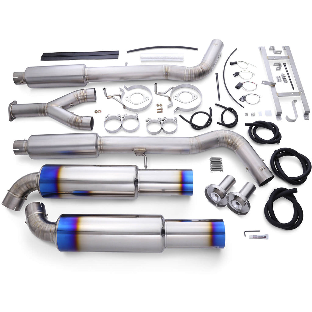 Tomei Expreme Ti Titanium Cat-Back Exhaust (Type-D Dual Exit), Infiniti Q50