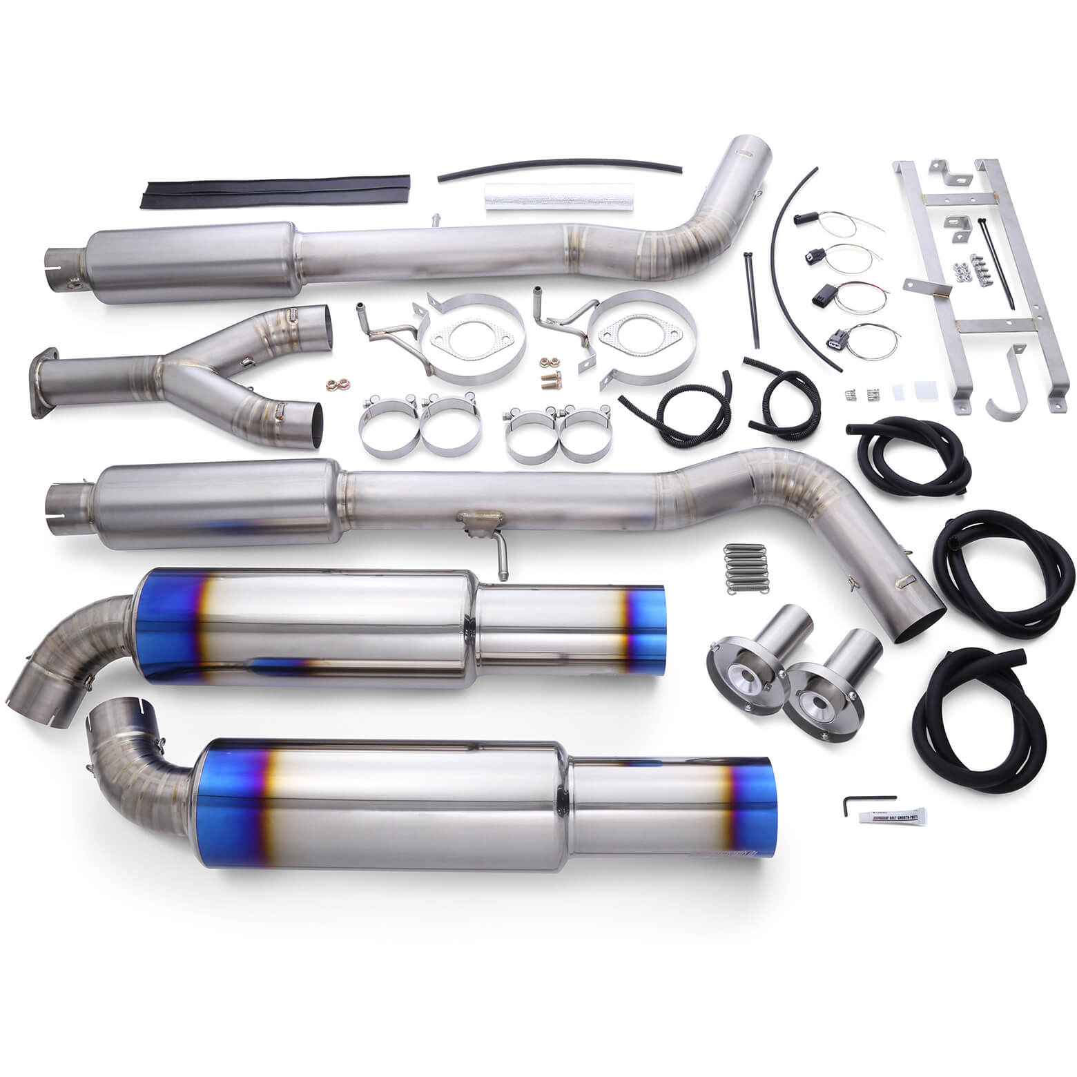 Tomei Expreme Ti Titanium Cat-Back Exhaust (Type-D Dual Exit), Infiniti Q50