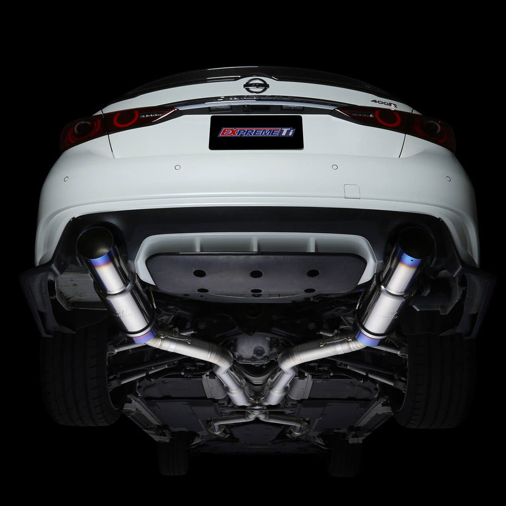 Tomei Expreme Ti Titanium Cat-Back Exhaust (Type-D Dual Exit), Infiniti Q50 - Angle 6