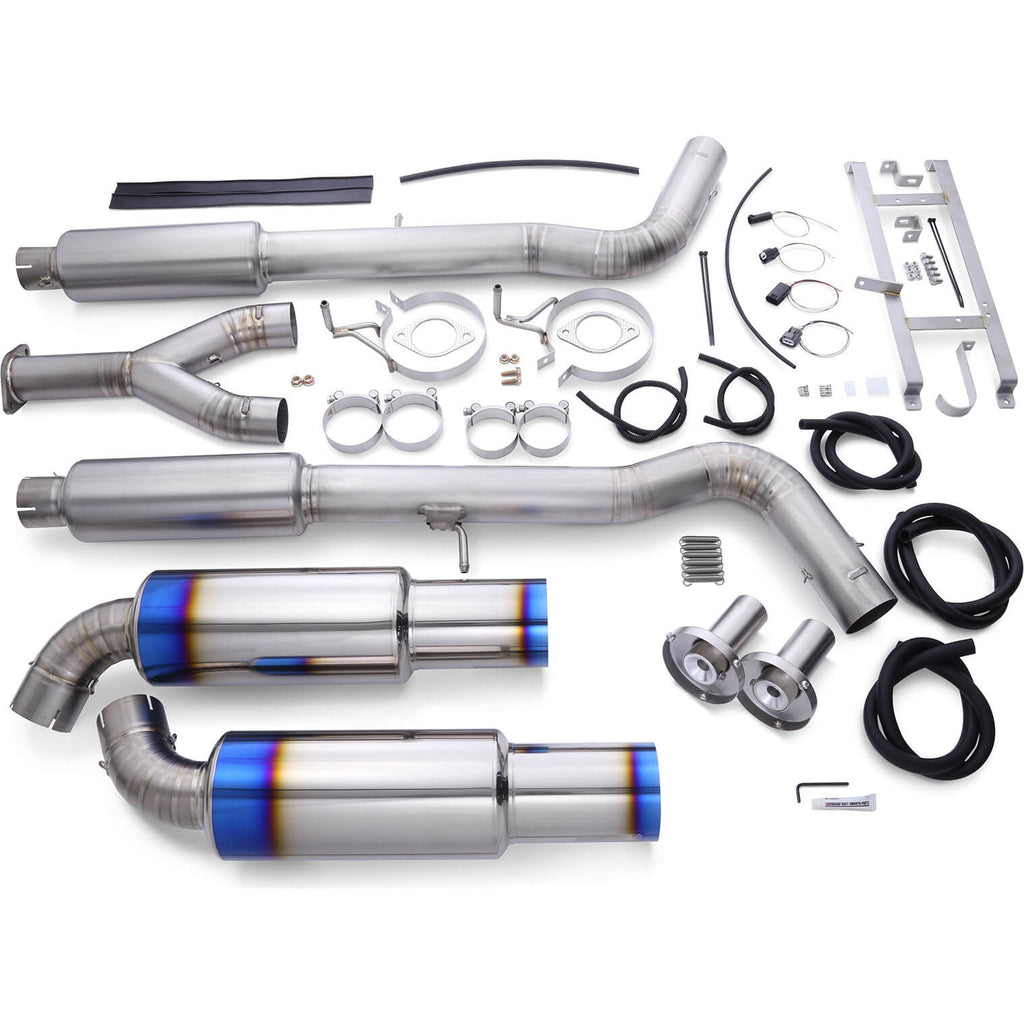 Tomei Expreme Ti Titanium Cat-Back Exhaust (Type-D Dual Exit), Infiniti Q60