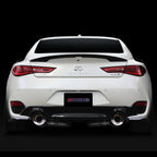 Tomei Expreme Ti Titanium Cat-Back Exhaust (Type-D Dual Exit), Infiniti Q60 - Angle 3