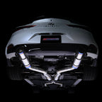 Tomei Expreme Ti Titanium Cat-Back Exhaust (Type-D Dual Exit), Infiniti Q60 - Angle 4