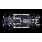 Tomei Expreme Ti Titanium Cat-Back Exhaust (Type-D Dual Exit), Infiniti Q60 - Angle 6