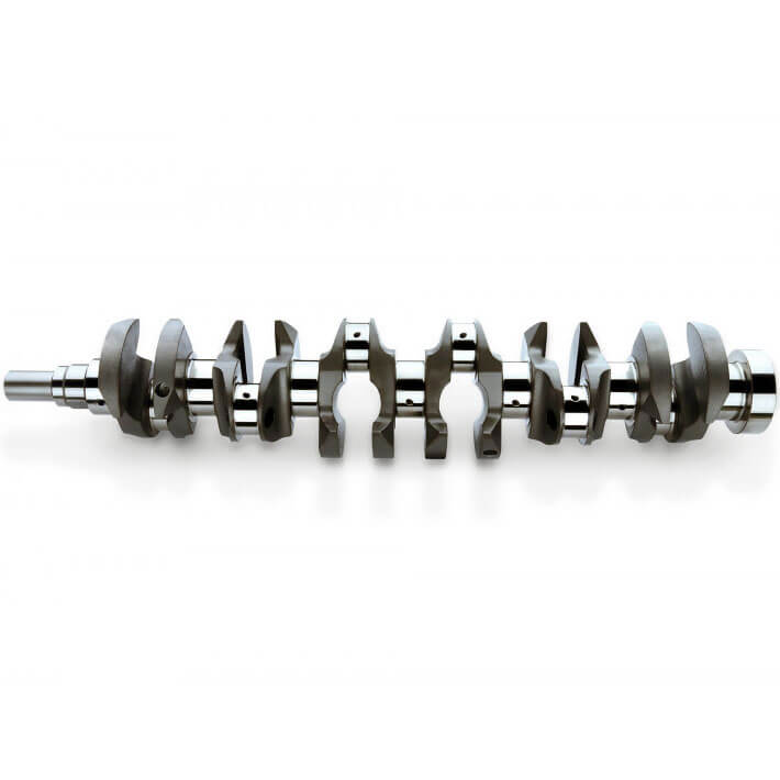 Tomei Forged Billet Crankshaft (2.6L Stroker, 73.70mm), RB26DETT - Angle 3