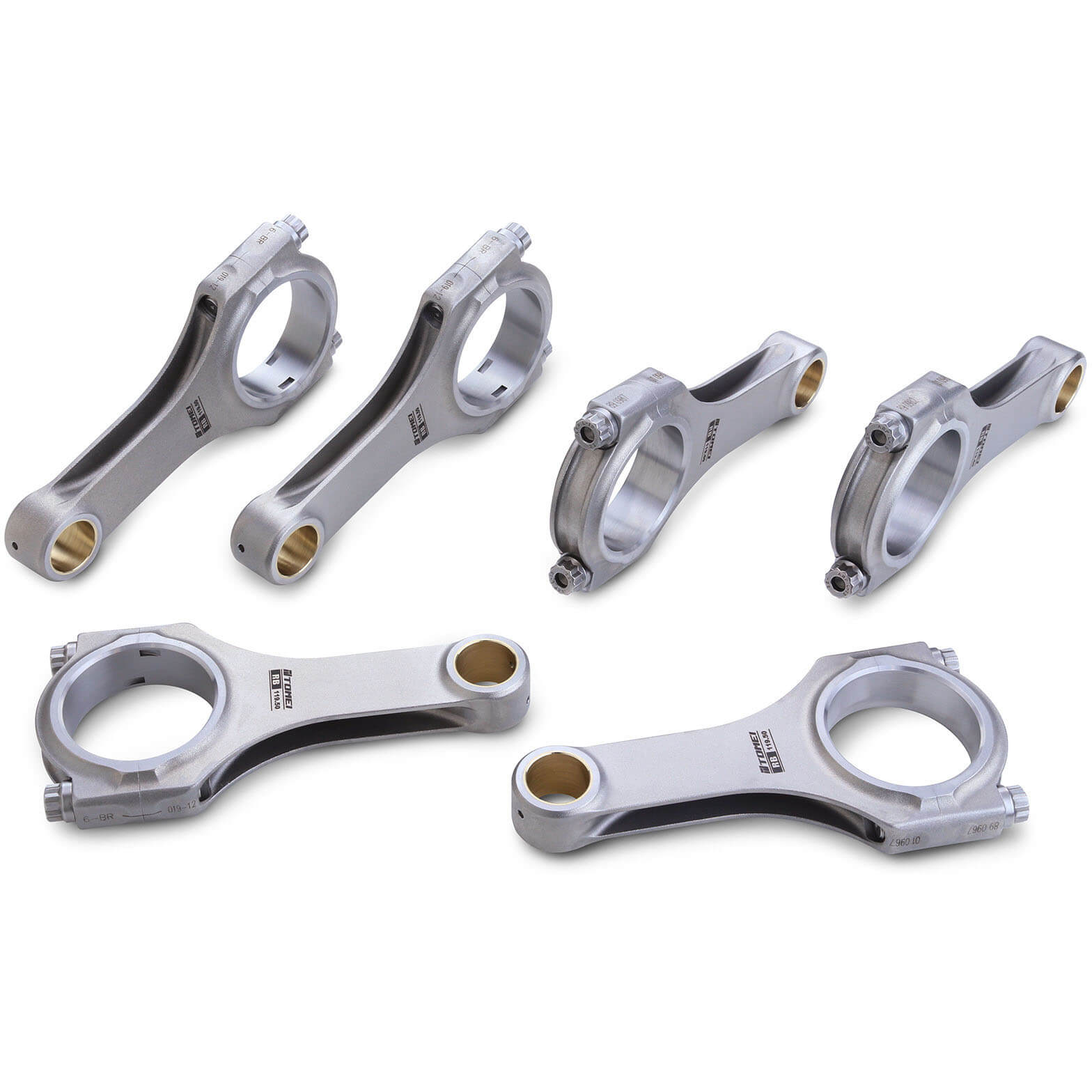 Tomei Forged H-Beam Connecting Rods (119.50mm, Set/6), RB26DETT
