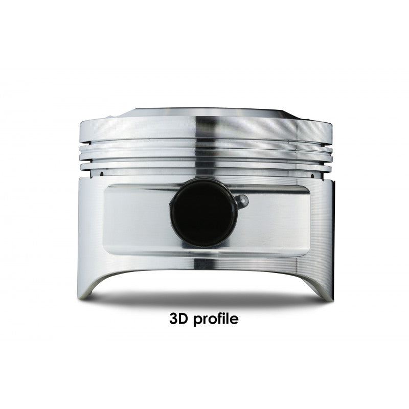 Tomei Forged Pistons Kit (85.50mm, CH31.65, 2.2/2.3L, Set/4), 2003-2006 EVO 8 & 9 - Angle 4