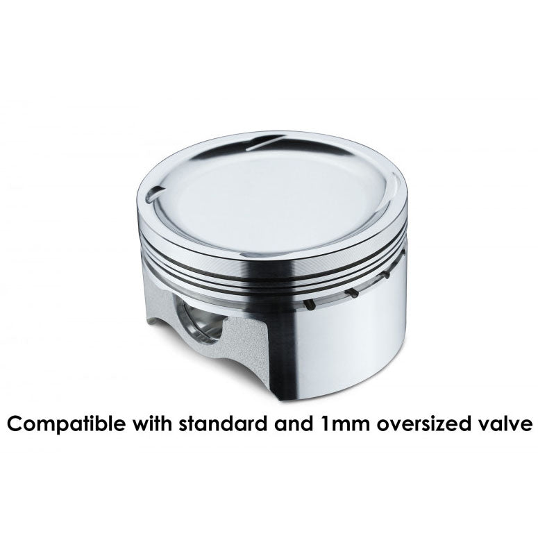 Tomei Forged Pistons Kit (85.50mm, CH31.65, 2.2/2.3L, Set/4), 2003-2006 EVO 8 & 9 - Angle 5