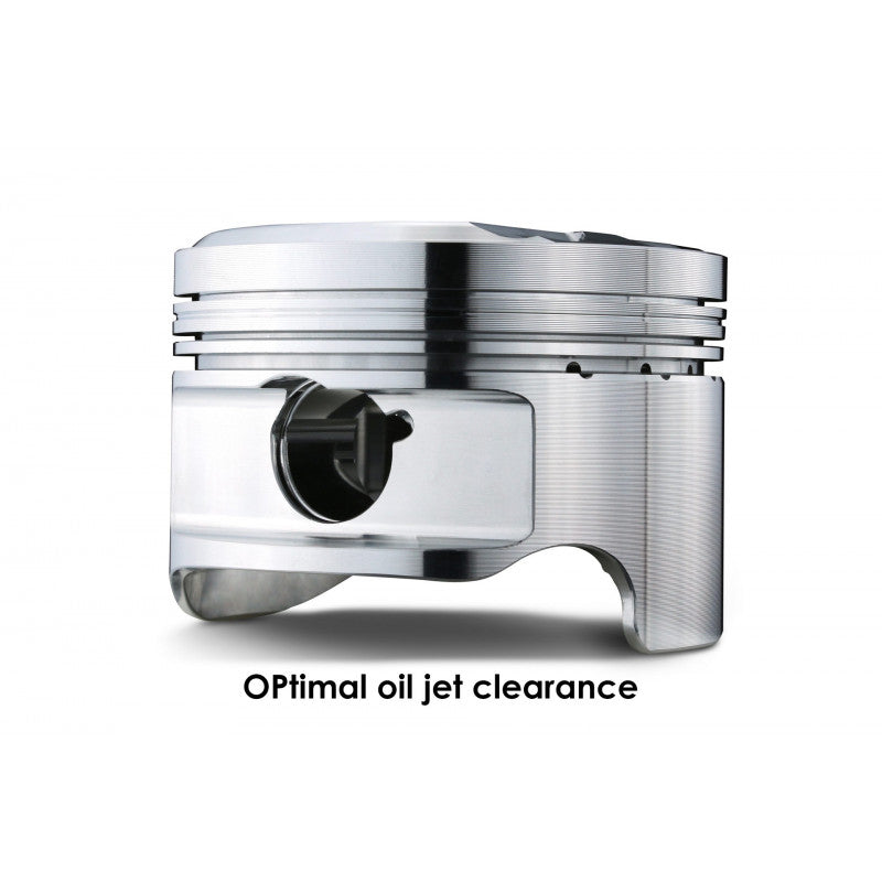 Tomei Forged Pistons Kit (85.50mm, CH31.65, 2.2/2.3L, Set/4), 2003-2006 EVO 8 & 9 - Angle 6