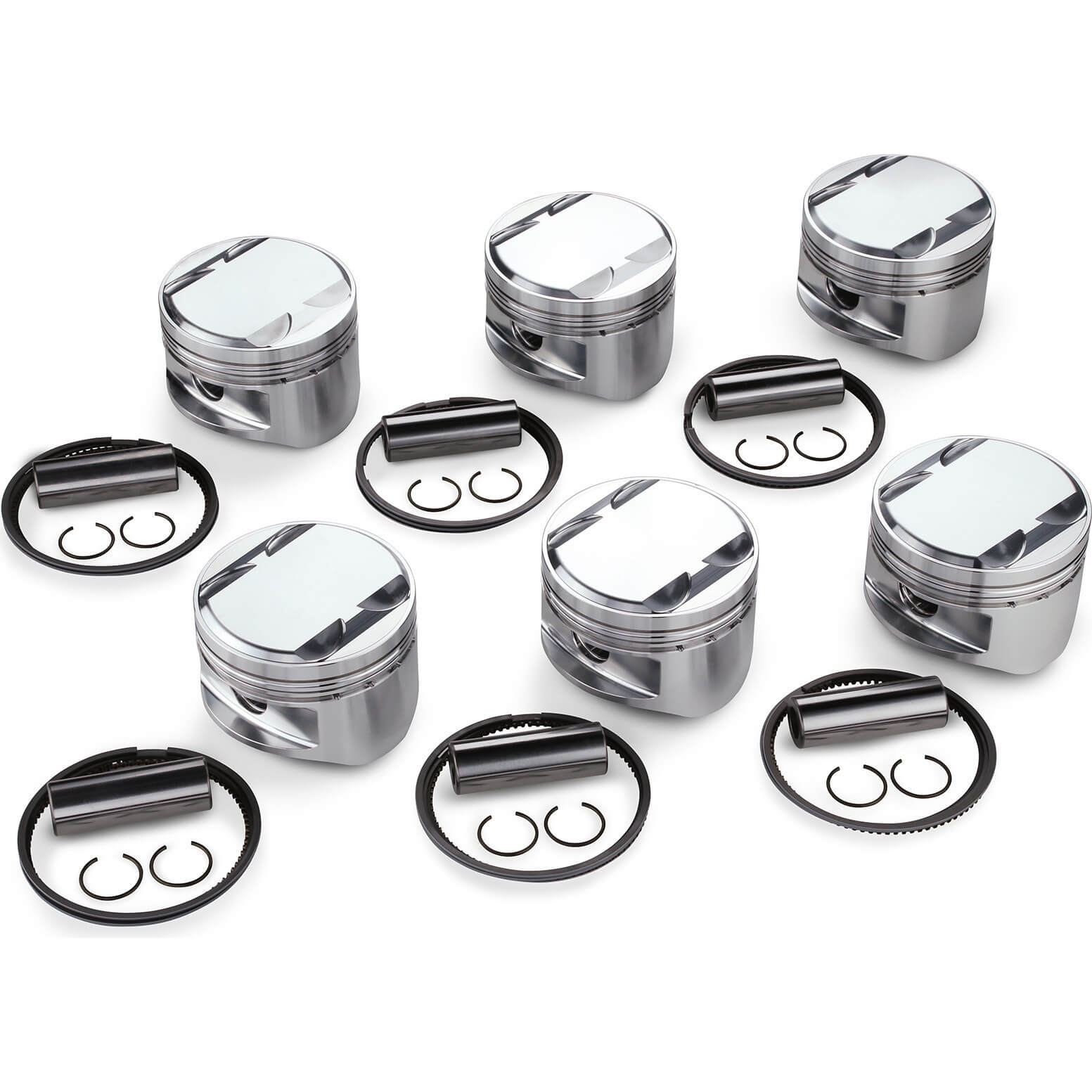 Tomei Forged Pistons Kit (86.50mm, CH30.00, 2.8L, Set/6), RB26DETT