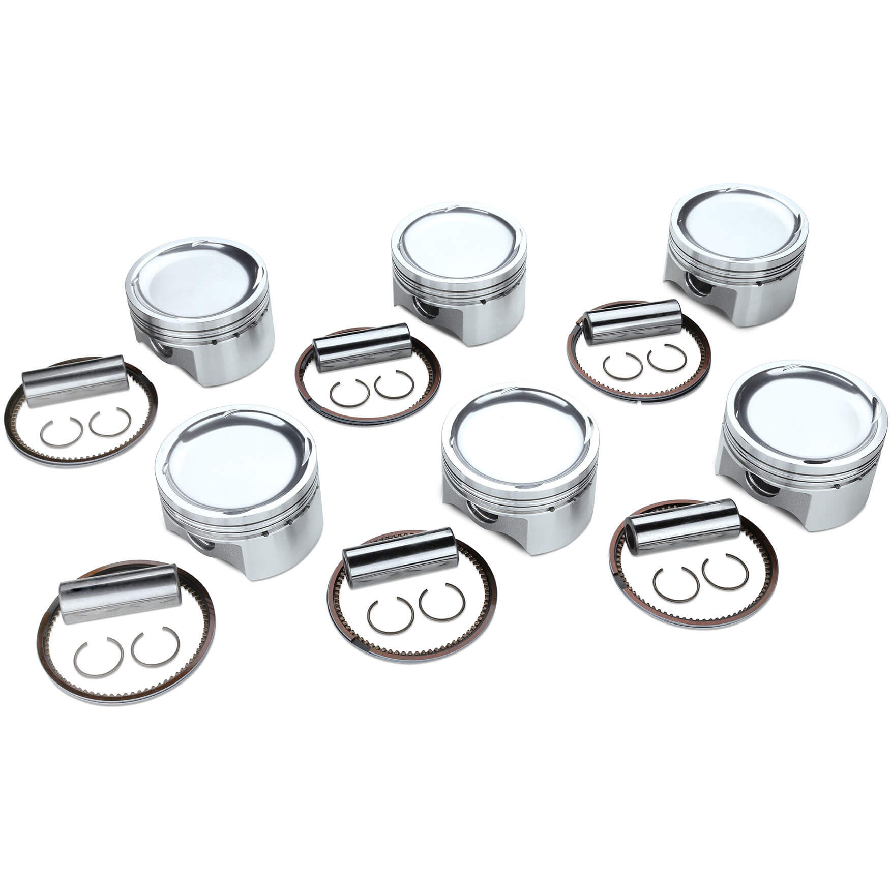 Tomei Forged Pistons Kit (87.00mm, CH29.50, 3.6L, Set/6), 2JZ-GTE