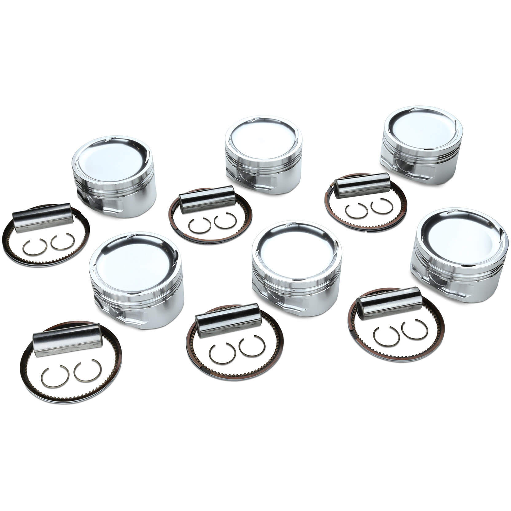 Tomei Forged Pistons Kit (87.00mm, CH29.50, 3.6L, Set/6) w/ CP Pistons, 2JZ-GTE