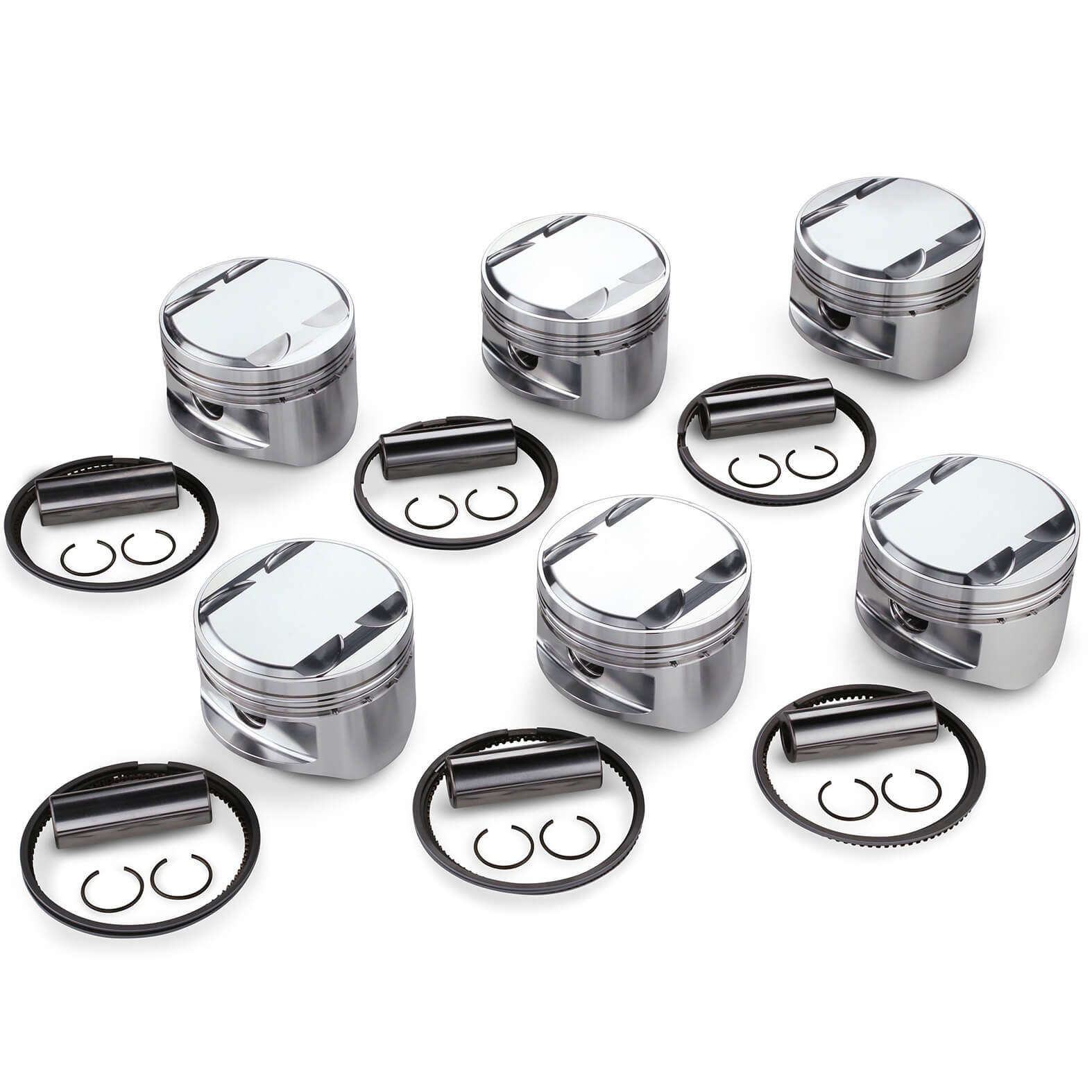 Tomei Forged Pistons Kit (87.00mm, CH30.00, 2.8L, Set/6), RB26DETT