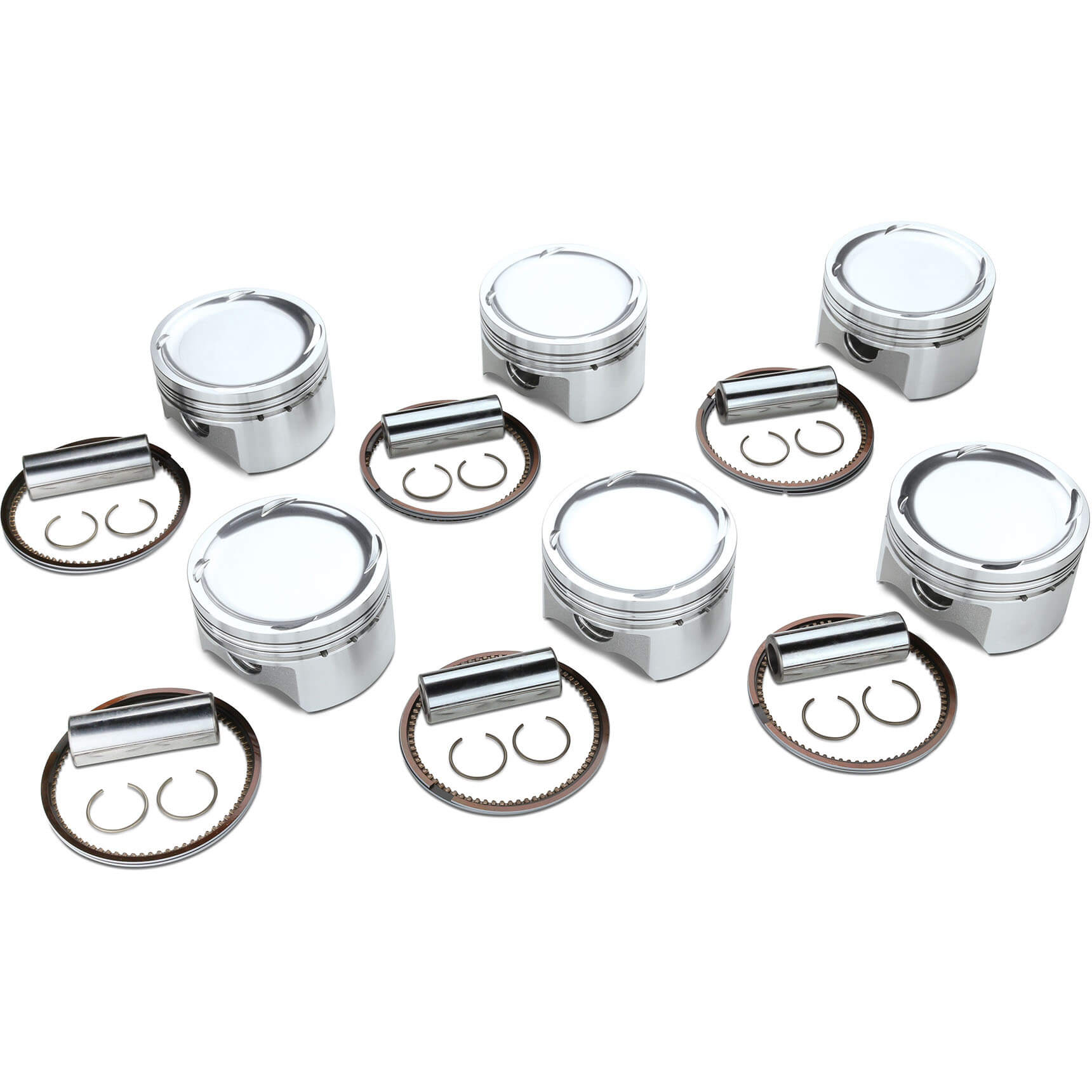 Tomei Forged Pistons Kit (87.00mm, CH30.00, 3.4L, Set/6), 2JZ-GTE