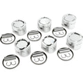 Tomei Forged Pistons Kit (87.00mm, CH34.00, Set/6), 2JZ-GTE