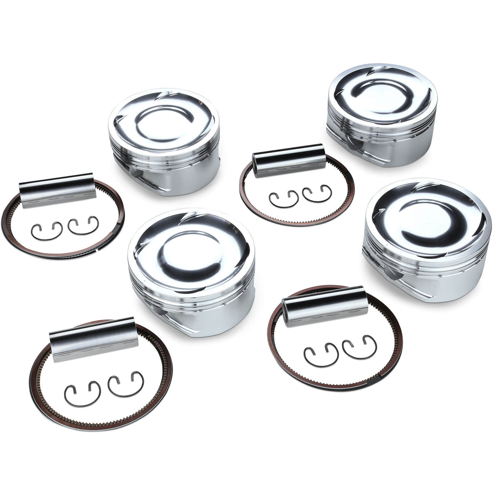 Tomei Forged Pistons (Set/4, 99.75mm), 2004-2021 STi & 2006-2014 WRX