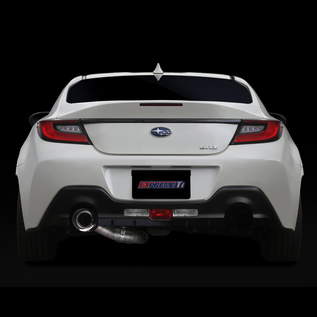 Tomei Full Titanium Muffler Expreme Ti Single Type-80 Ver.3, 2022-2026 BRZ & GR86 - Angle 3