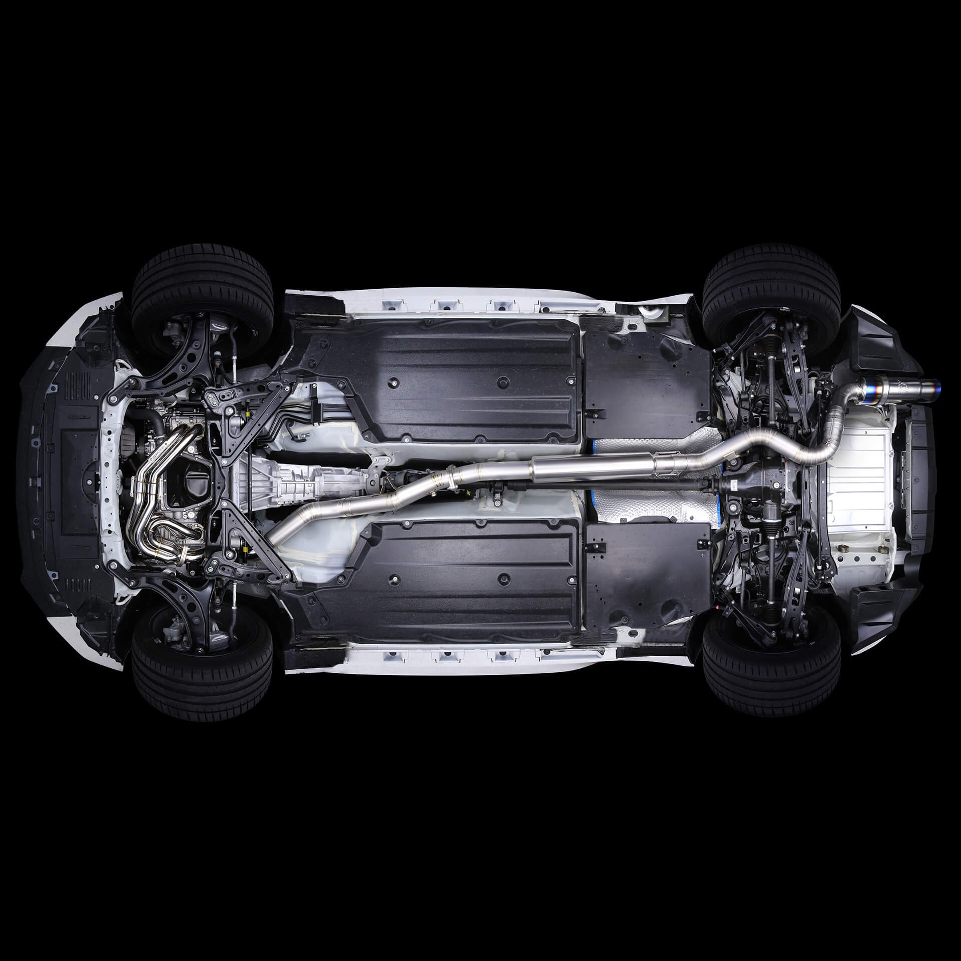 Tomei Full Titanium Muffler Expreme Ti Single Type-80 Ver.3, 2022-2026 BRZ & GR86 - Angle 4