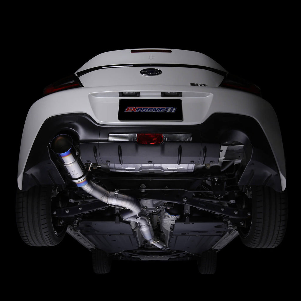 Tomei Full Titanium Muffler Expreme Ti Single Type-80 Ver.3, 2022-2026 BRZ & GR86 - Angle 7