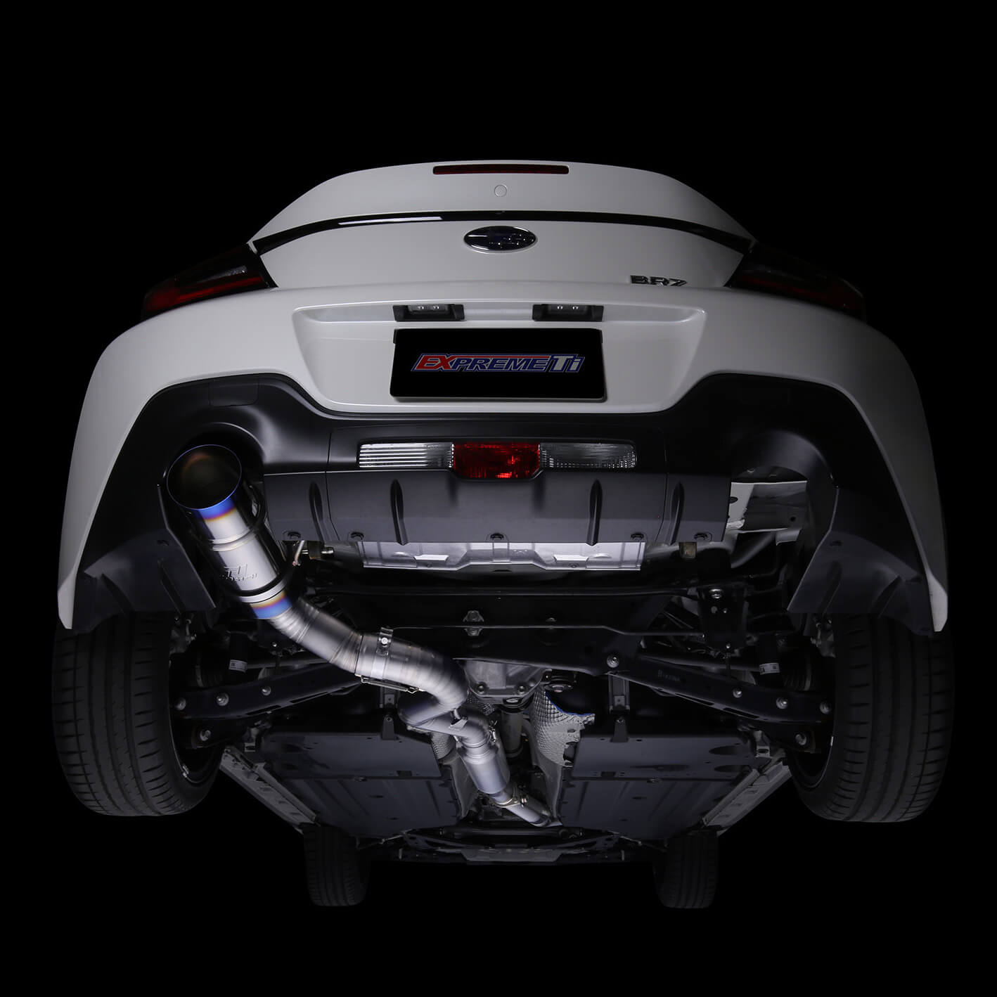 Tomei Full Titanium Muffler Expreme Ti Single Type-80 Ver.3, 2022-2026 BRZ & GR86 - Angle 7
