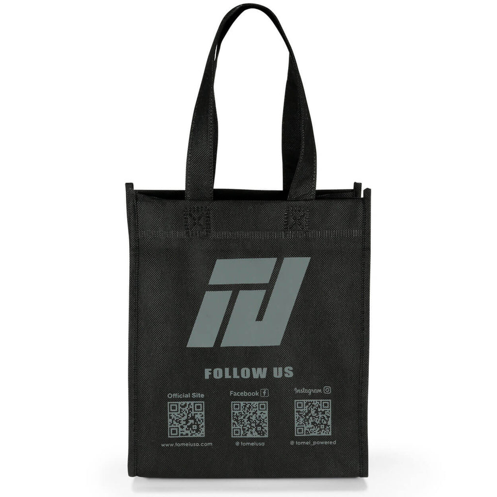 Tomei Mini Tote Bag (Black) - Angle 2