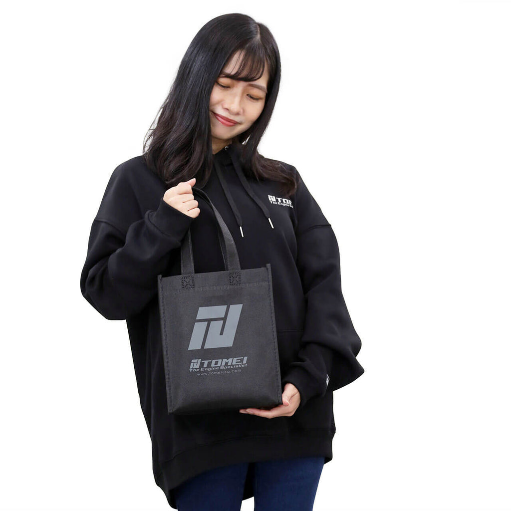Tomei Mini Tote Bag (Black) - Angle 3