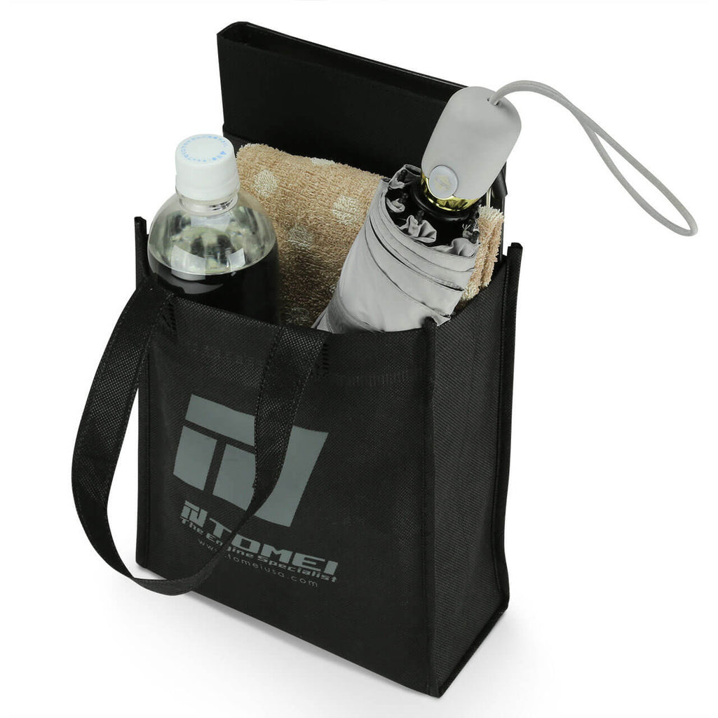 Tomei Mini Tote Bag (Black) - Angle 4