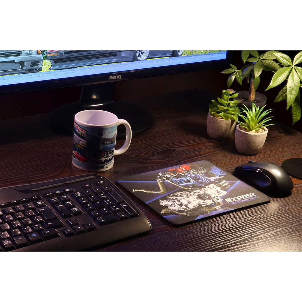 Tomei Mouse Pad w/ EJ25/FA20 Image - Angle 4