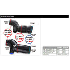 Tomei Silicone Turbo Suction Hose, 2003-2006 EVO 8 & 9 - Angle 5