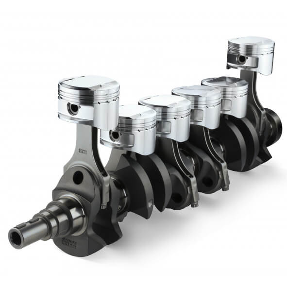 Tomei Stroker Kit (2.8L, 86.50mm, Full Counter), RB26DETT - Angle 2