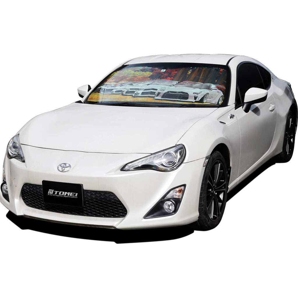 Tomei Sun Shade GT-R Autumn Nagano Forest (59x28in) - Angle 2